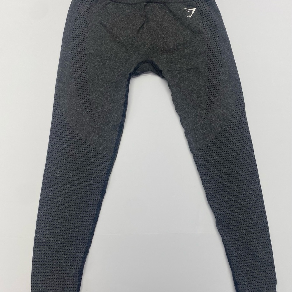 Gymshark Vital Seamless 2.0 Leggings Women’s Med. Gray WORKOUT RUN